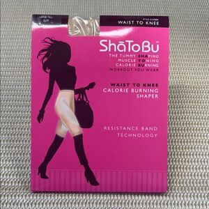 ShāToBu Waist to Knee Shaper - Buff Large Tall